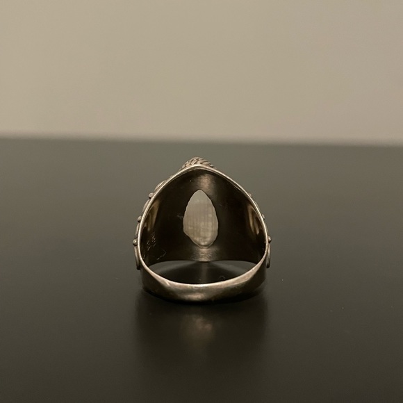 Moonstone Sterling Silver Ring - Picture 2 of 4